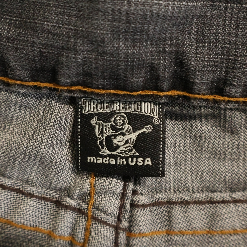 TRUE RELIGION(トゥルーレリジョン) JOEY ブーツカット デニムパンツ ブラック TRM635