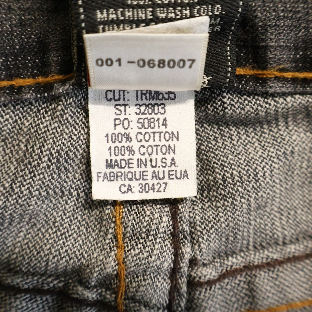 TRUE RELIGION(トゥルーレリジョン) JOEY ブーツカット デニムパンツ ブラック TRM635