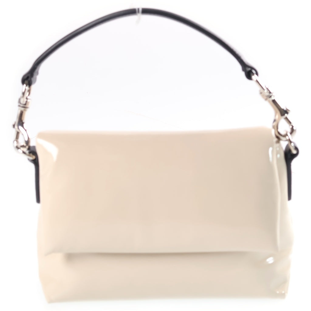 GUCCI(グッチ) パテントレザー 2way ハンド ショルダー バッグ ベージュ821617 821617 レディース