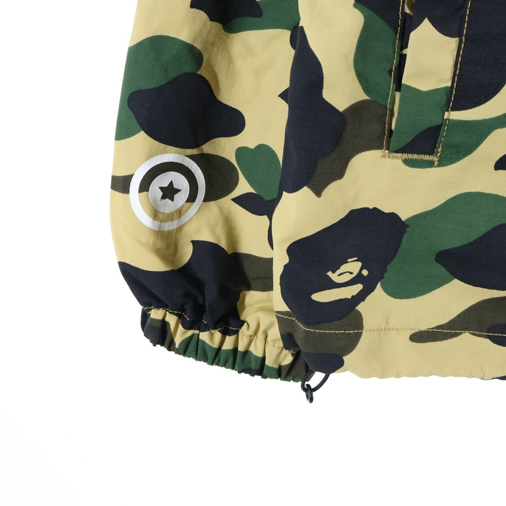 A BATHING APE(アベイシングエイプ) カモシャーク ジップアップマウンテンパーカー カーキ 001LJF301006X