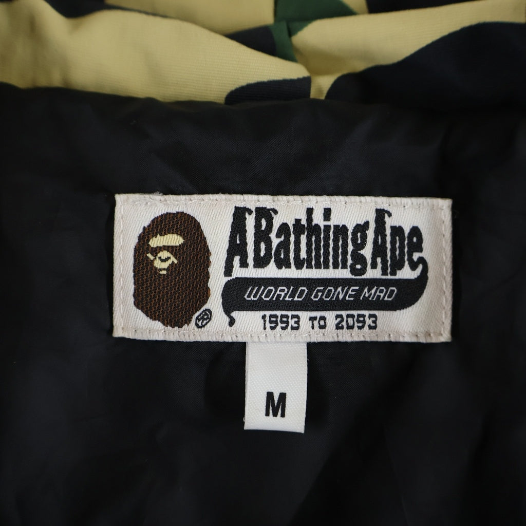 A BATHING APE(アベイシングエイプ) カモシャーク ジップアップマウンテンパーカー カーキ 001LJF301006X
