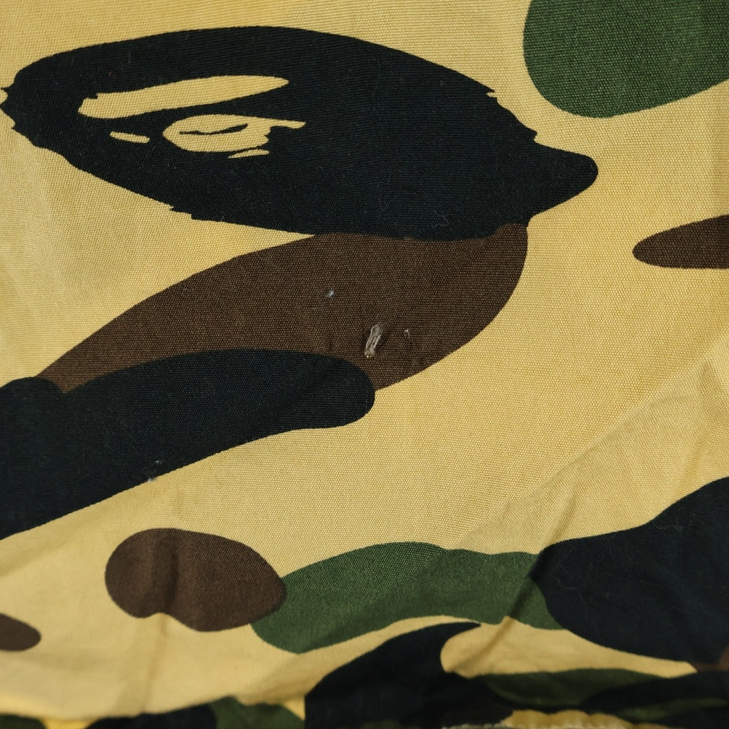 A BATHING APE(アベイシングエイプ) 1ST CAMO MILITARY SHIRT ファースト カモ ミリタリー シャツ カーキ 001SHF201001X