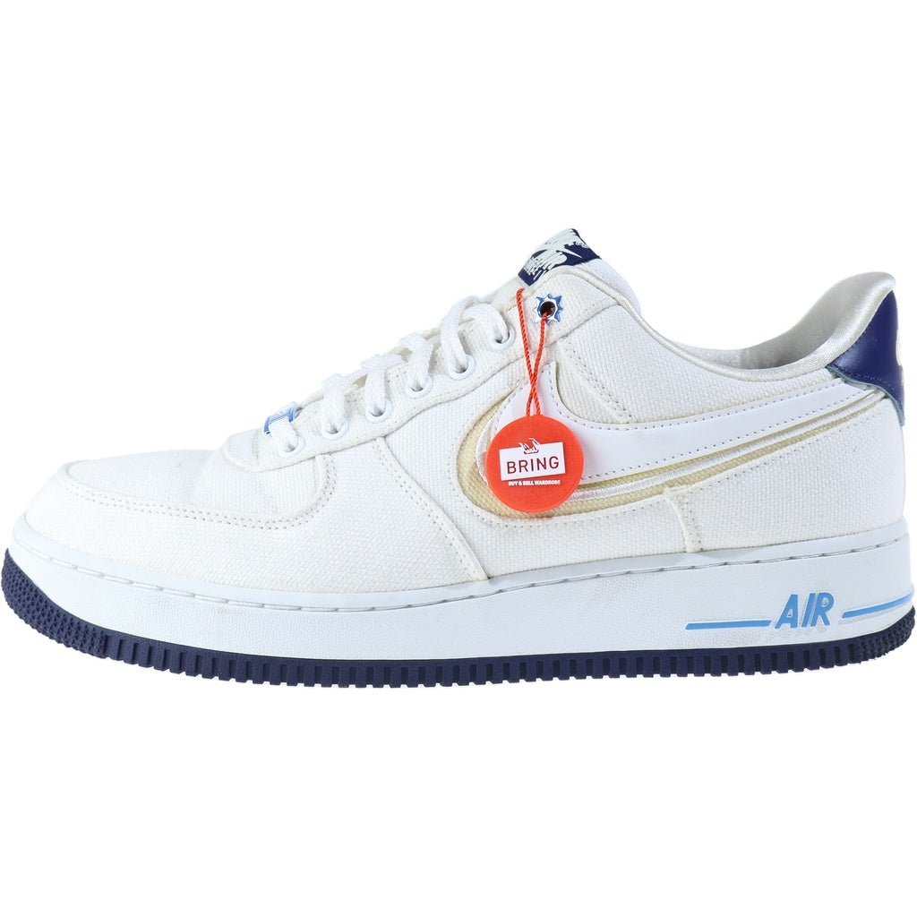 NIKE(ナイキ) Air Force 1 Low PRM Blue Void エアフォース1 ロー プレミアム ブルーボイド ローカットスニーカー ホワイト/ブルー US10/28.0cm DB3541-100