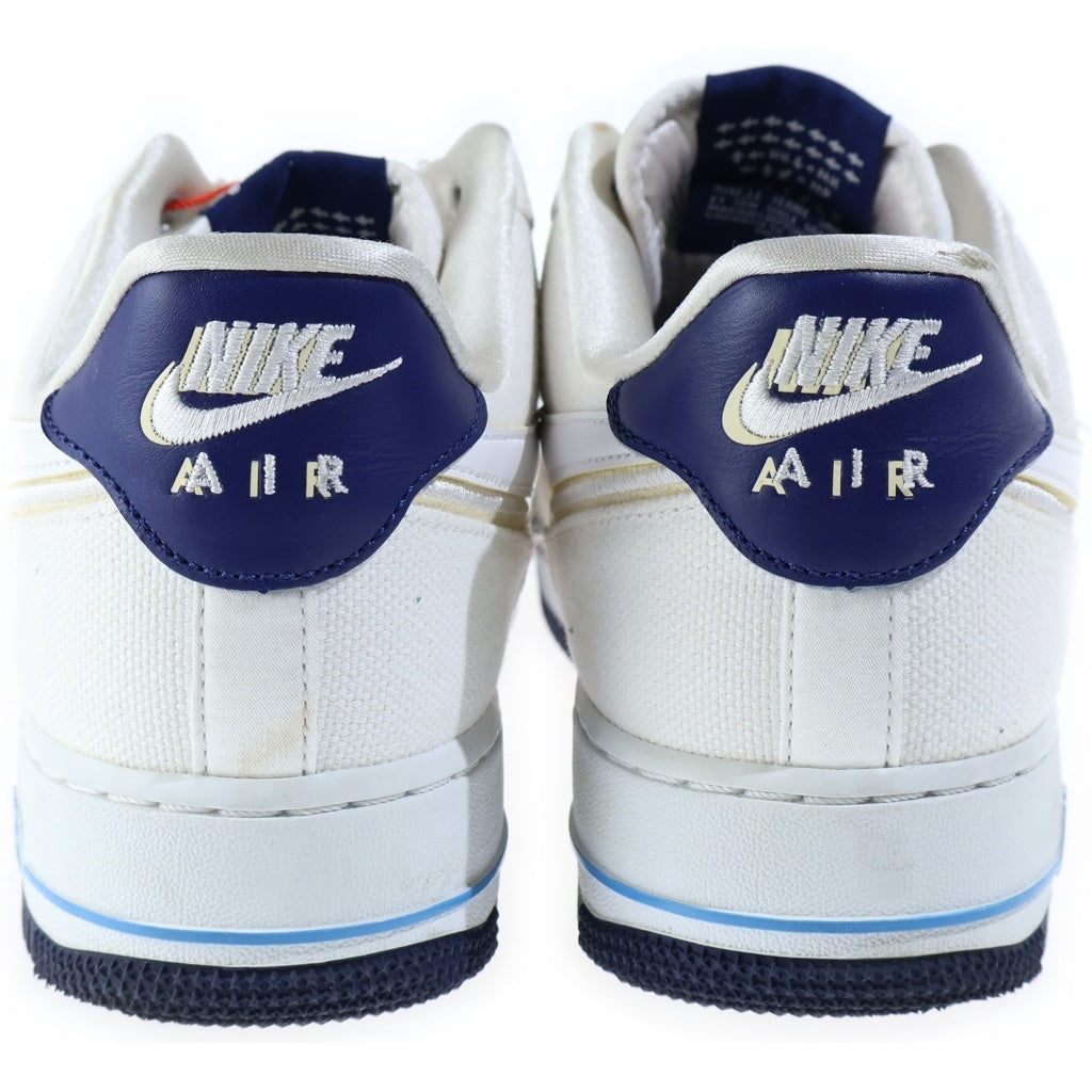 NIKE(ナイキ) Air Force 1 Low PRM Blue Void エアフォース1 ロー プレミアム ブルーボイド ローカットスニーカー ホワイト/ブルー US10/28.0cm DB3541-100