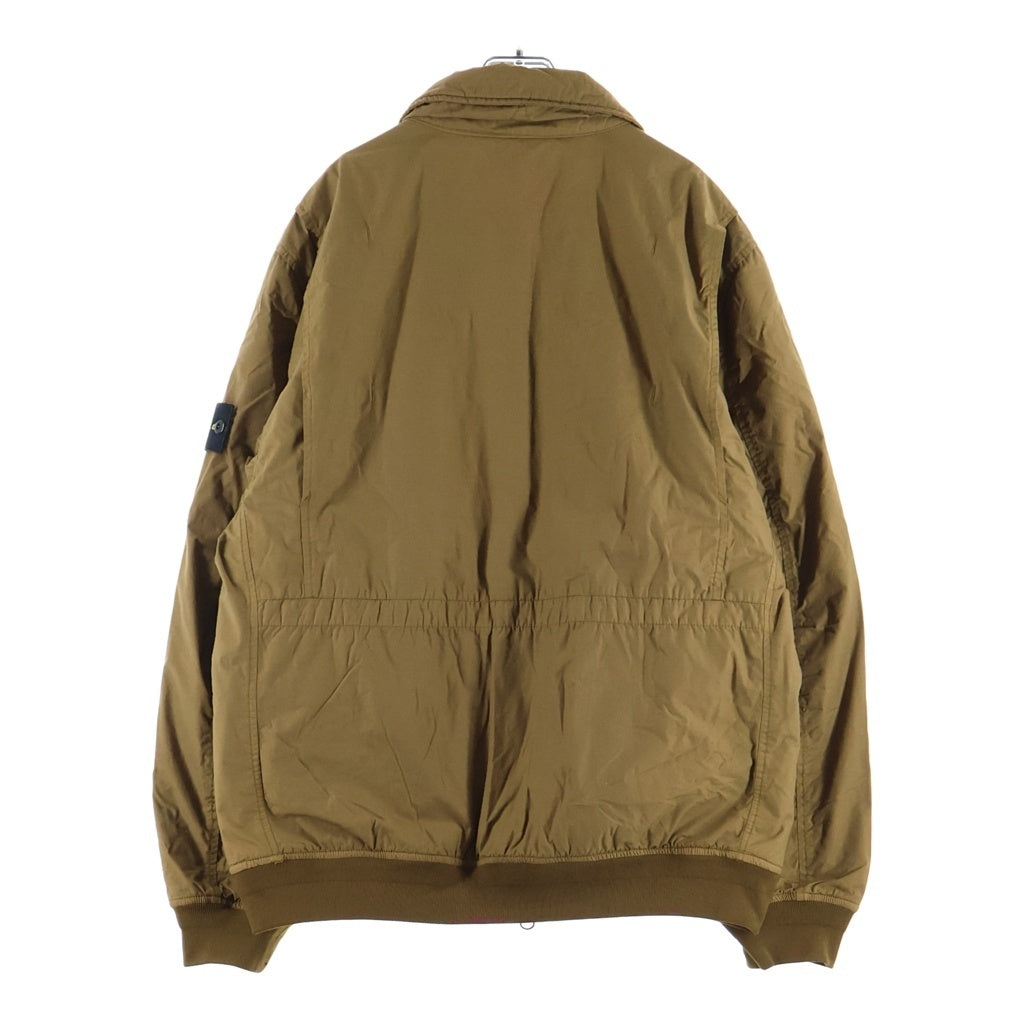 STONE ISLAND(ストーンアイランド) Naslan Light Watro Jacket ジップアップナイロンブルゾンジャケット ブラウン 731542832