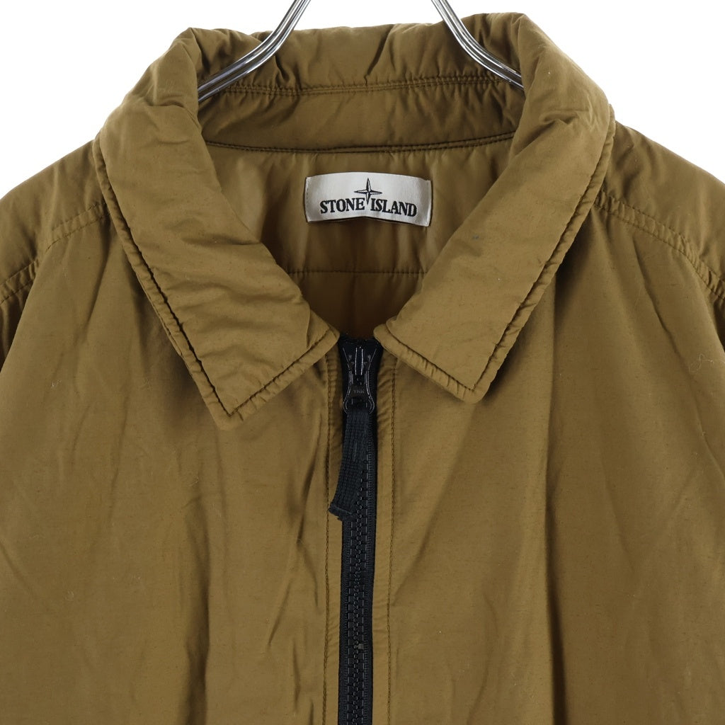 STONE ISLAND(ストーンアイランド) Naslan Light Watro Jacket ジップアップナイロンブルゾンジャケット ブラウン 731542832