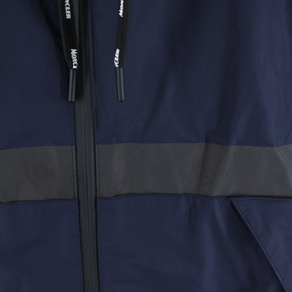MONCLER(モンクレール) 20SS ADOUR GIUBBOTTO ジップアップフーデット ウィンドブレーカー ネイビー F10911B70400