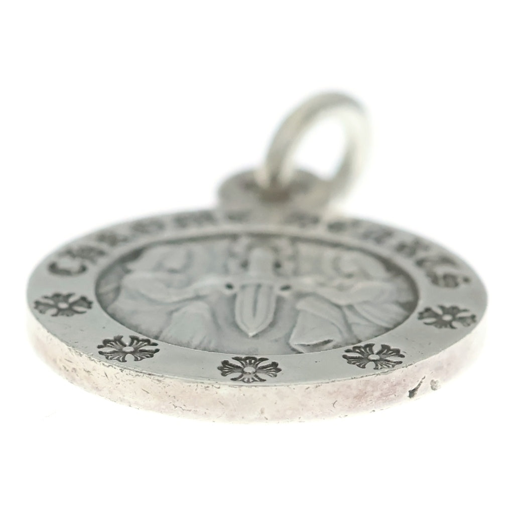 CHROME HEARTS(クロムハーツ) CHRM ANGL MDL V2 エンジェルメダルチャーム ペンダントトップ シルバーBCA229