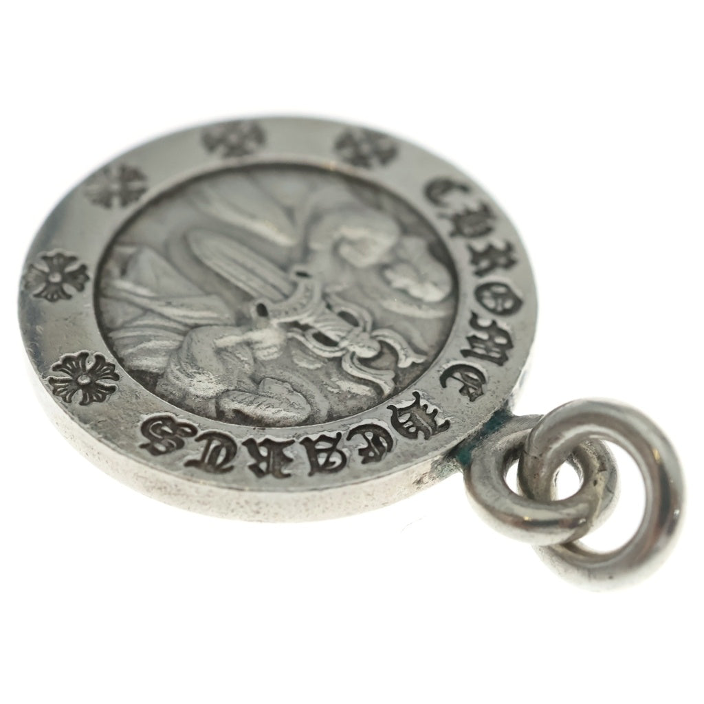 CHROME HEARTS(クロムハーツ) CHRM ANGL MDL V2 エンジェルメダルチャーム ペンダントトップ シルバーBCA229
