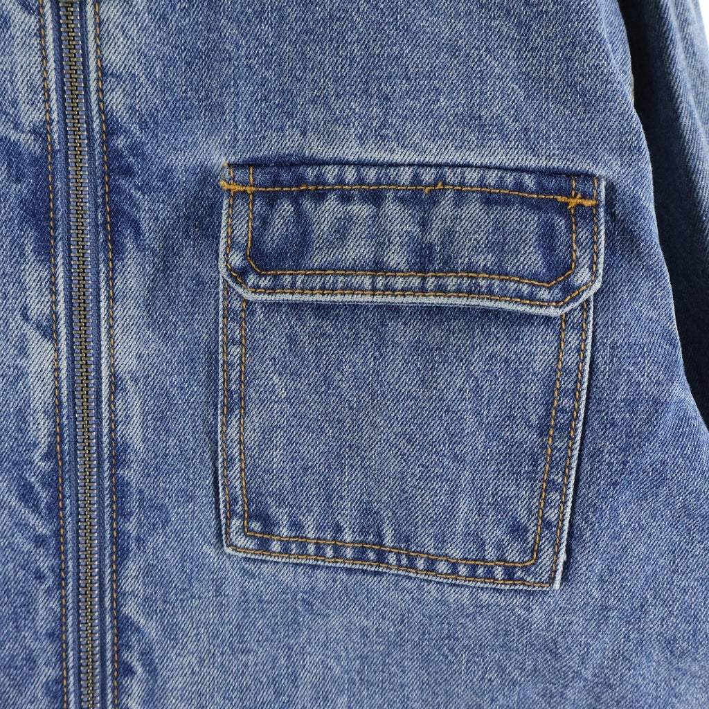 KITH(キス) コールドウェルデニムシャツ ジャケット ジップアップ インディゴ 22-050-060-0000-1-0