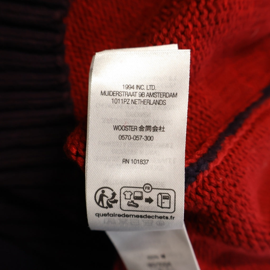 SUPREME(シュプリーム) 24SS Futura Sweater ロゴ プリント 総柄 クルーネック ニット セーター パープル