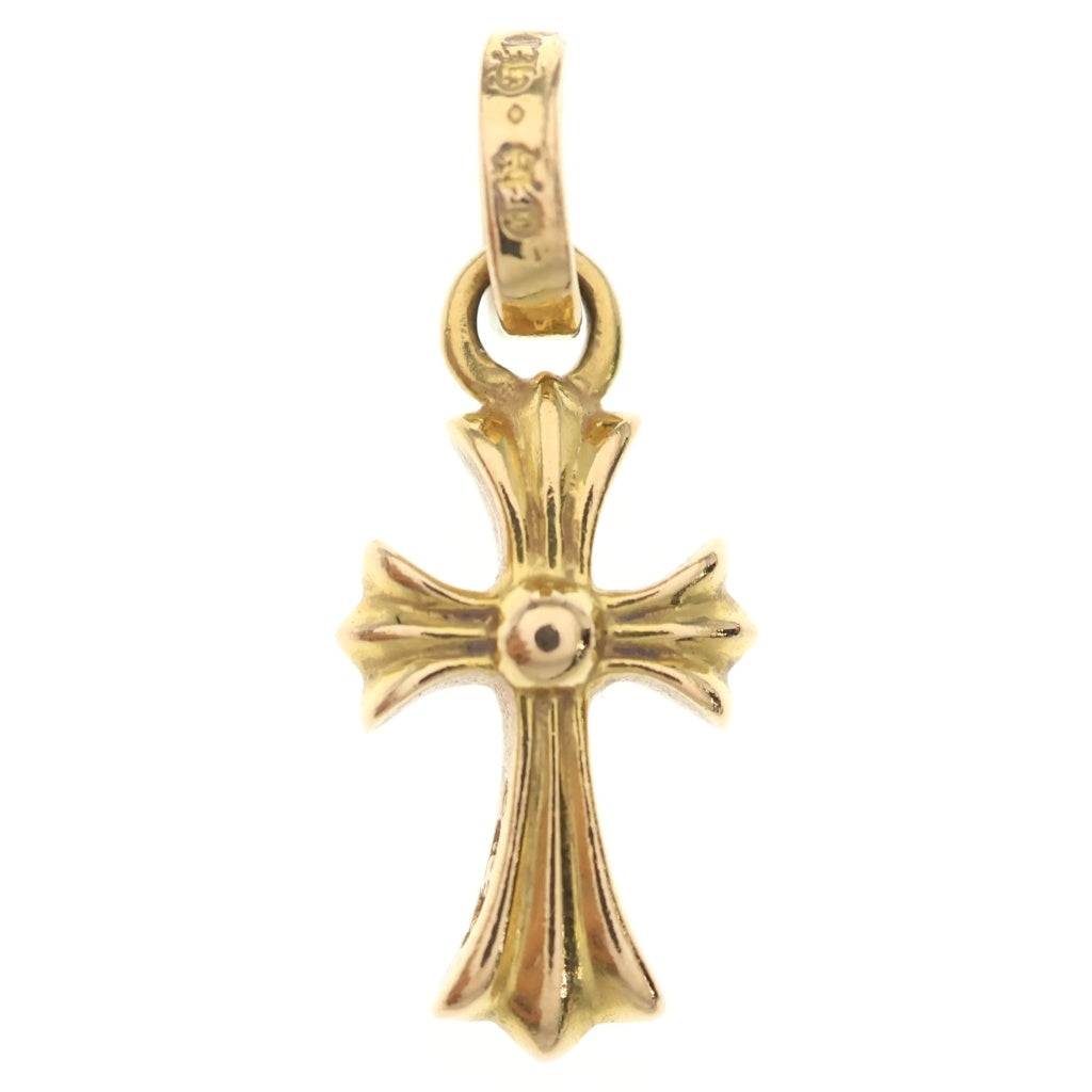 CHROME HEARTS(クロムハーツ) 22K CRS BBYFAT P/DIA ベイビーファットクロス PAVEダイヤ ペンダントトップ ゴールド BCA035