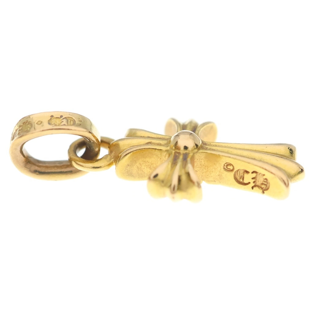 CHROME HEARTS(クロムハーツ) 22K CRS BBYFAT P/DIA ベイビーファットクロス PAVEダイヤ ペンダントトップ ゴールド BCA035