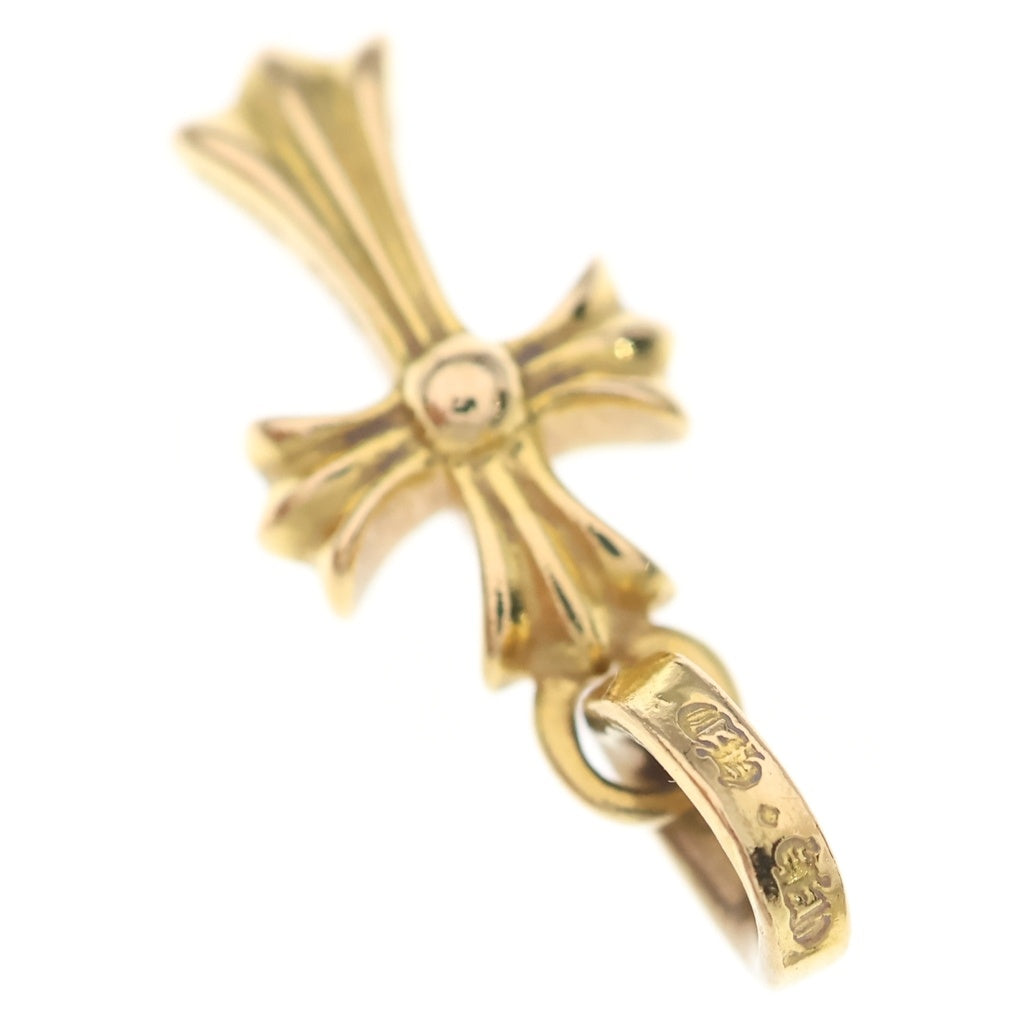 CHROME HEARTS(クロムハーツ) 22K CRS BBYFAT P/DIA ベイビーファットクロス PAVEダイヤ ペンダントトップ ゴールド BCA035
