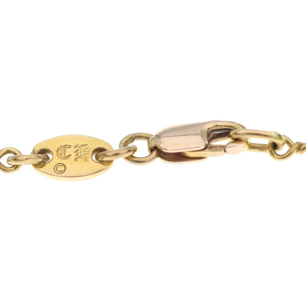 CHROME HEARTS(クロムハーツ) 22K NECKCHAIN T16 ツイストチェーンネックレス 16inch ゴールド BCA013