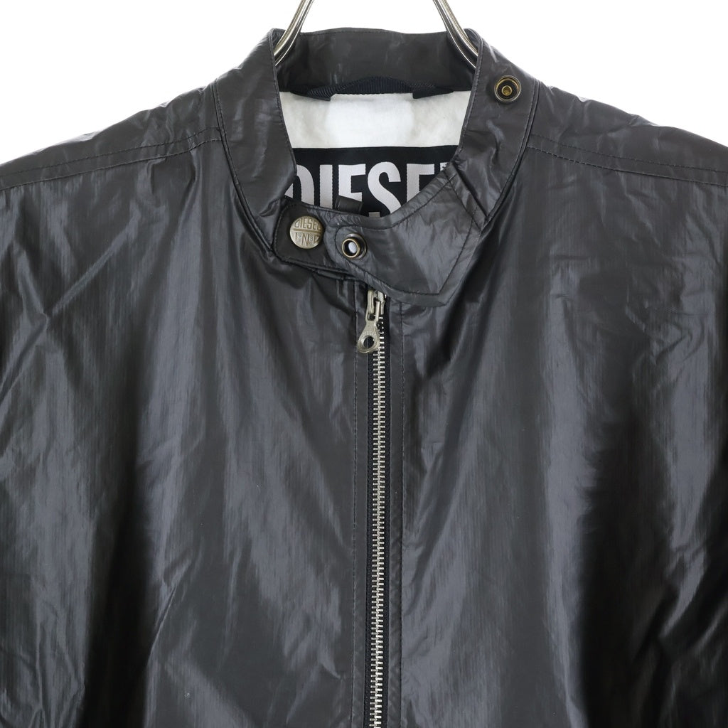DIESEL(ディーゼル) J-SOFORI ジップアップ ナイロンジャケット ブラック 0DMAJ