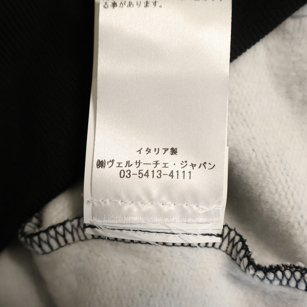GIANNI VERSACE(ジャンニ ヴェルサーチ) La Greca ラ グレカ ジップアップ スウェット フーディ パーカーブルー 1004028
