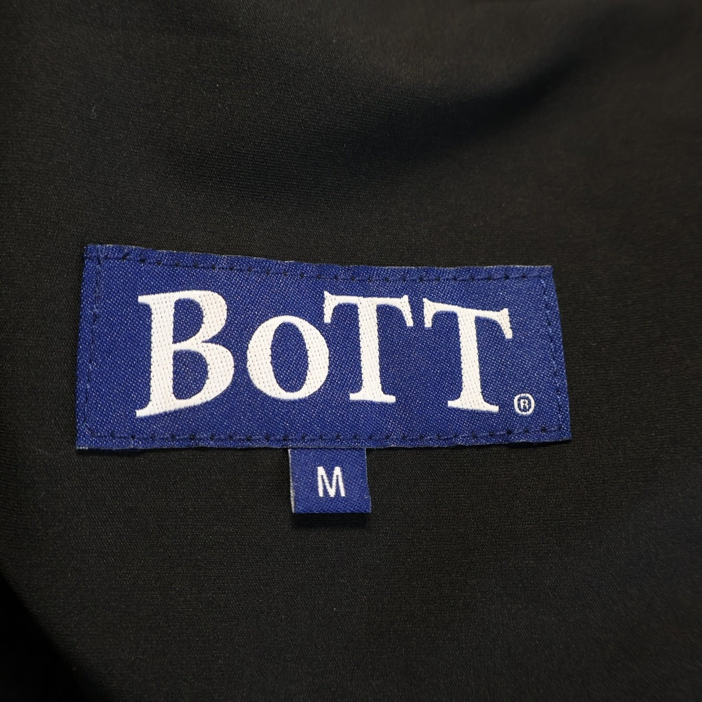BoTT(ボット) ロゴ刺繍 サイドライン トラックパンツ 251BoTT11 ブラック