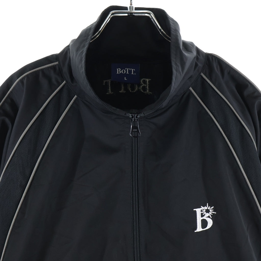 BoTT(ボット) Mesh Panel Track Jacket 251BoTT02 メッシュパネルトラックジャケット ブラック