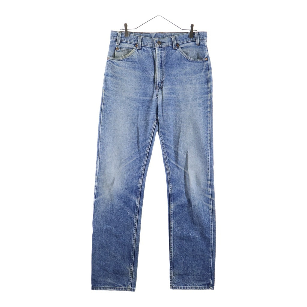 Levi's(リーバイス) 90S 505 オレンジタブ USA製 ボタン裏 585 ジップフライ デニム パンツ インディゴ