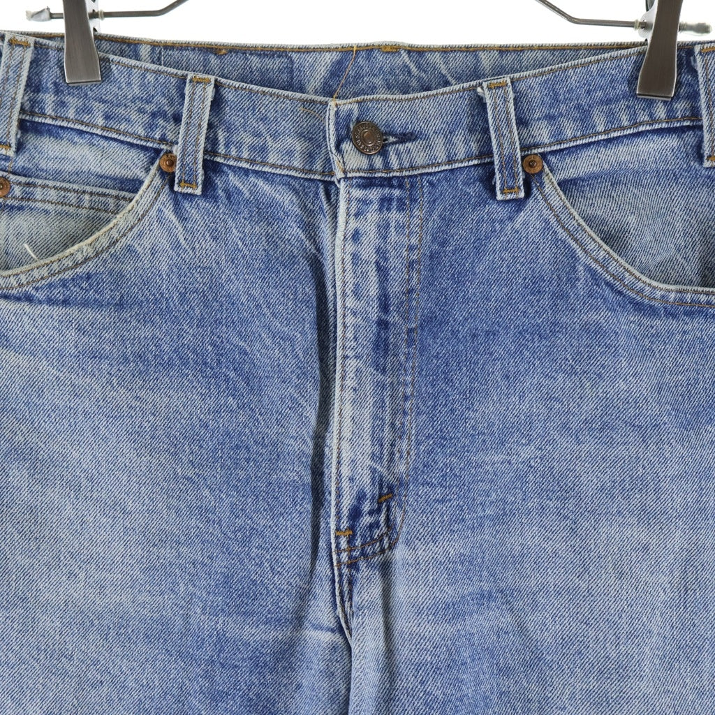 Levi's(リーバイス) 90S 505 オレンジタブ USA製 ボタン裏 585 ジップフライ デニム パンツ インディゴ