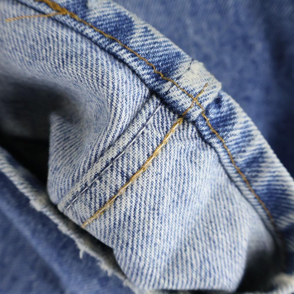 Levi's(リーバイス) 90S 505 オレンジタブ USA製 ボタン裏 585 ジップフライ デニム パンツ インディゴ