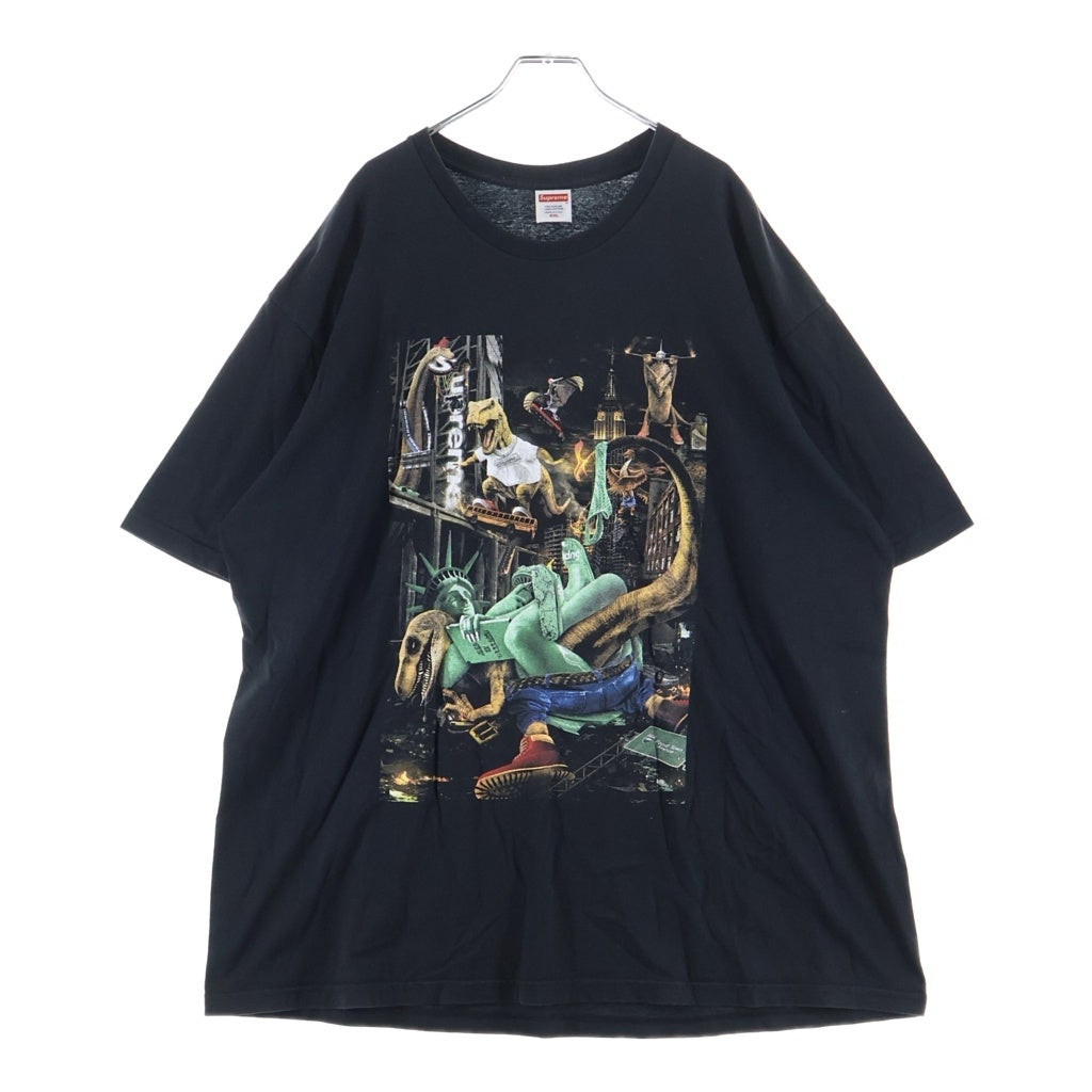 SUPREME(シュプリーム) 23SS T-REX Tee グラフィック プリント 半袖 Tシャツ カットソー ブラック