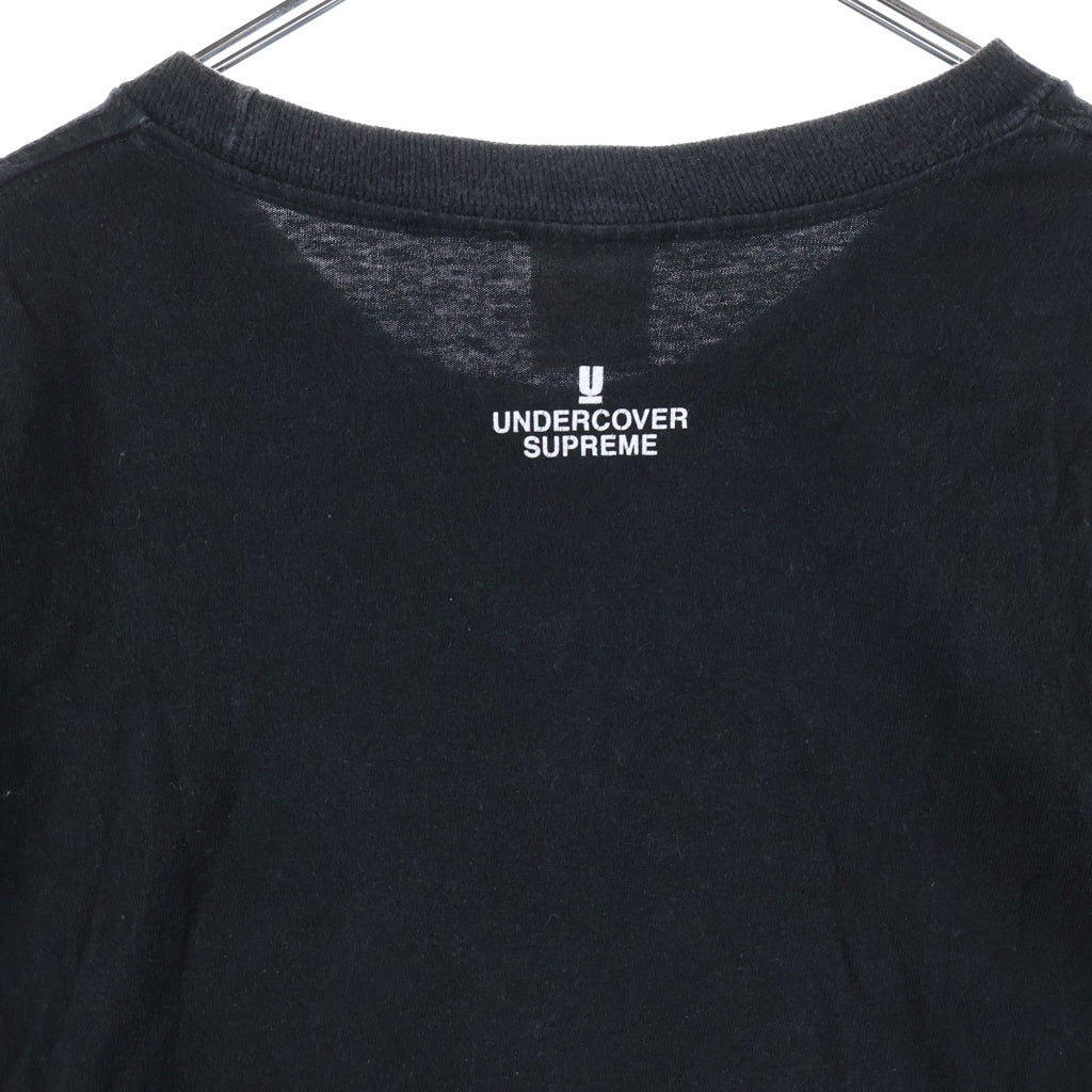 SUPREME(シュプリーム) 18SS ×UNDERCOVER Public Enemy Trrordome Tee グラフィック プリント 半袖 Tシャツ カットソー ブラック
