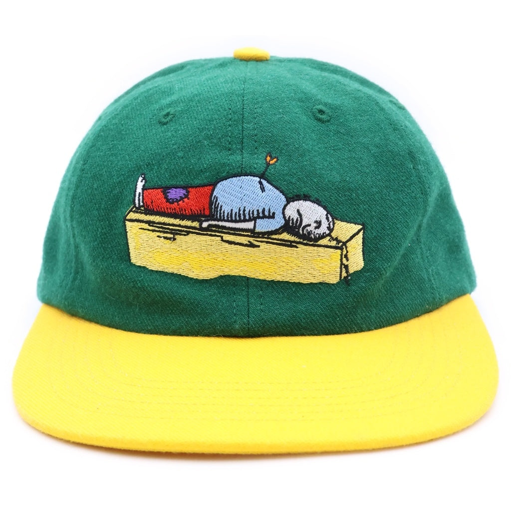 SUPREME(シュプリーム) 23AW Neil Blender Arrow 6-Panel ニールブレンダー6パネルキャップ 帽子 グリーン/イエロー