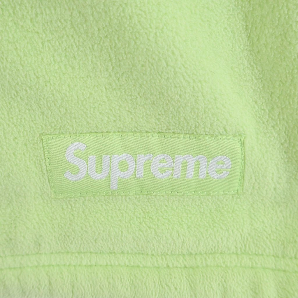 SUPREME(シュプリーム) 22AW Polartec Mock Neck Pullover ポーラーテックモックネックプルオーバーフリース イエロー