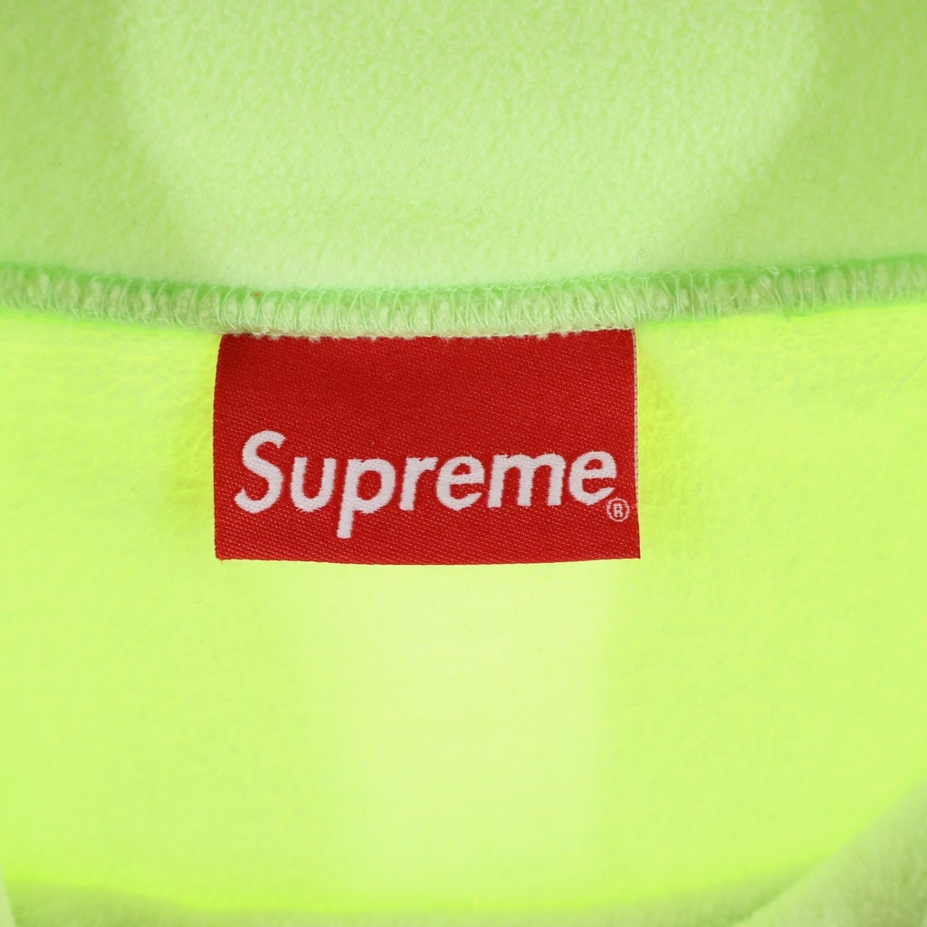 SUPREME(シュプリーム) 22AW Polartec Mock Neck Pullover ポーラーテックモックネックプルオーバーフリース イエロー
