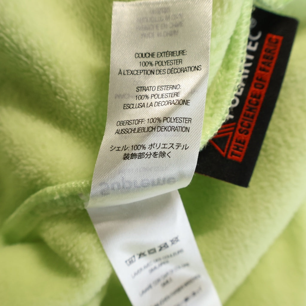 SUPREME(シュプリーム) 22AW Polartec Mock Neck Pullover ポーラーテックモックネックプルオーバーフリース イエロー