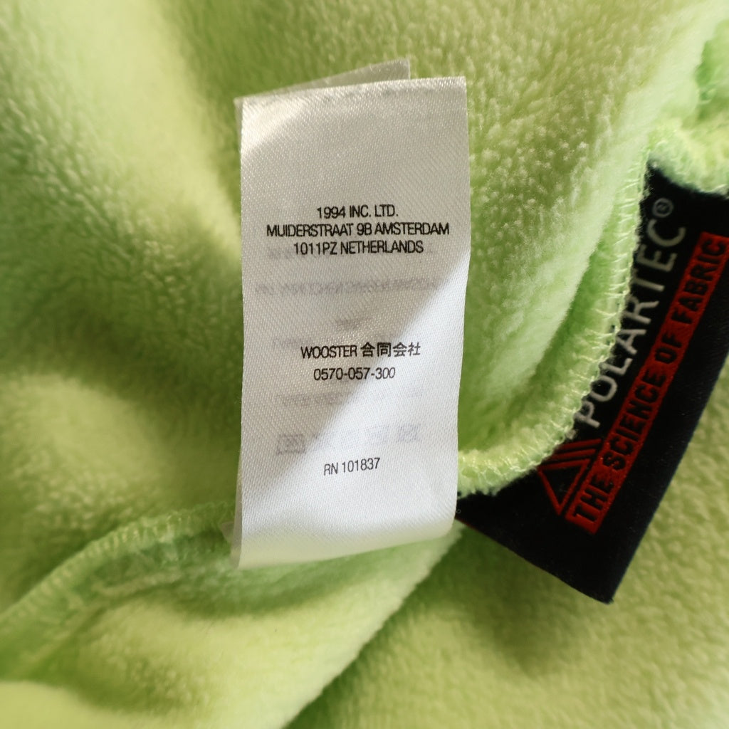 SUPREME(シュプリーム) 22AW Polartec Mock Neck Pullover ポーラーテックモックネックプルオーバーフリース イエロー