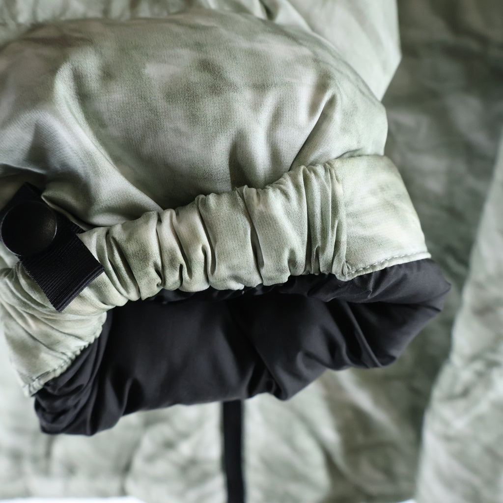 SUPREME(シュプリーム) ×The North Face Nuptse Jacket White Paper Print ×ザノースフェイス ヌプシ ジャケット ホワイトペーパープリント ホワイト/ブラック ND91806I