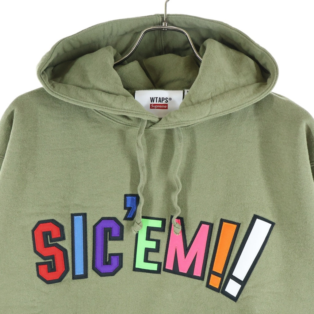 SUPREME(シュプリーム) 21AW ×WTAPS Sicem ! Hooded Sweatshirt ロゴ
