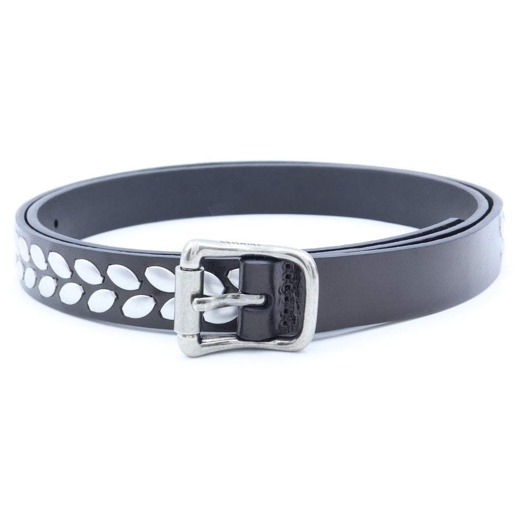 LEMAIRE(ルメール) ALMOND STUD BELT アーモンド スタッズ ベルト ブラック/シルバー