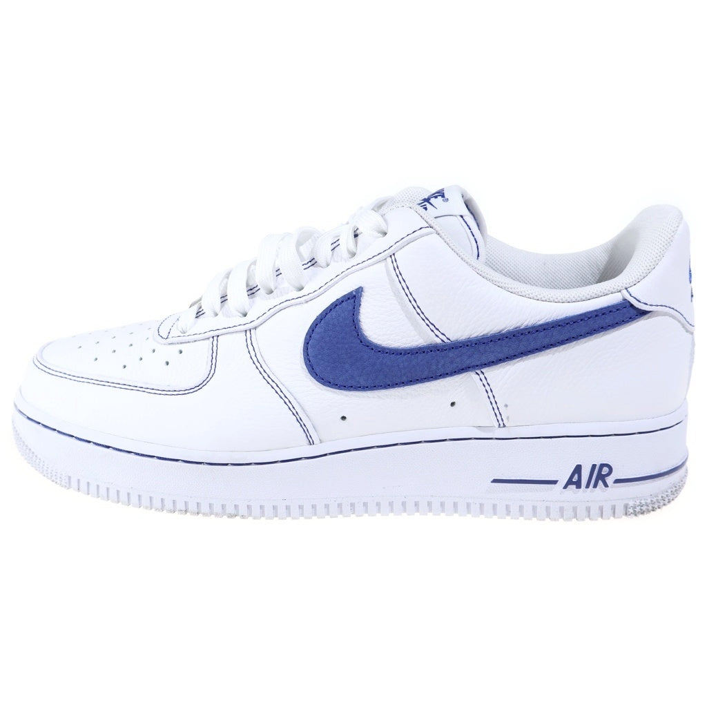 NIKE(ナイキ) Air Force 1 Low Blue Stitch エアフォース1 ブルーステッチ ローカット スニーカー ホワイト US10.5/28.5cm HQ2037-100