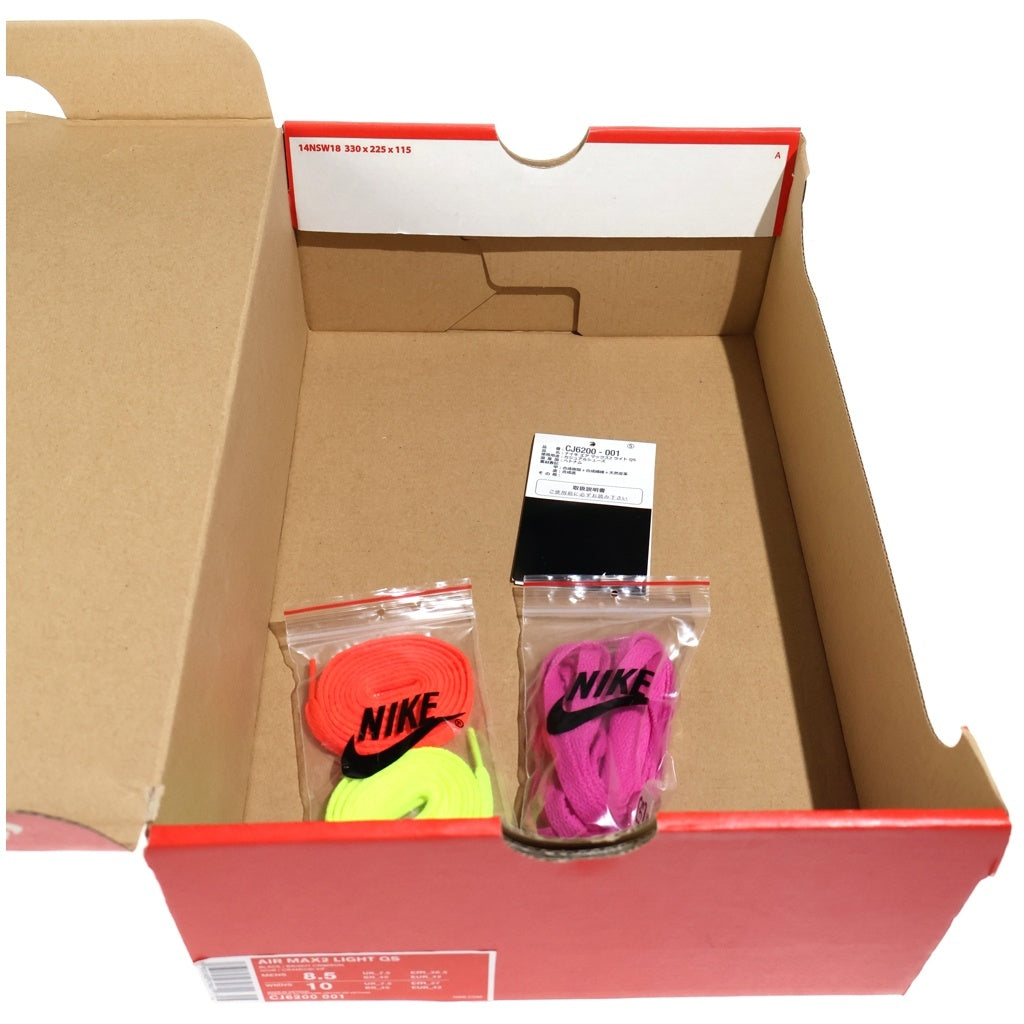 NIKE(ナイキ) ×atmos AIR MAX 2 LIGHT MULTI アトモス エアマックス ライト ローカットスニーカー マルチ US8.5/26.5cm CJ6200-001