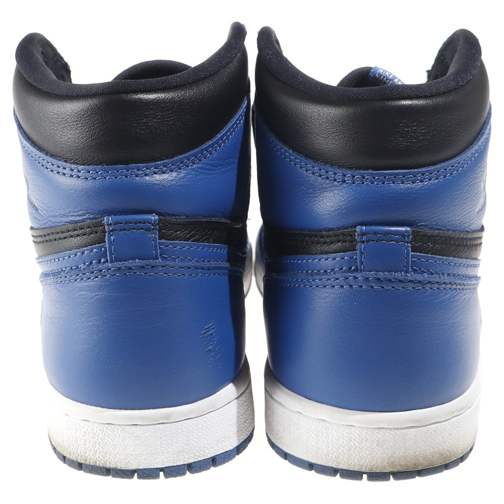 NIKE(ナイキ) Air Jordan 1 Retro High OG Dark Marina Blue エアジョーダン1 レトロ ハイ ダークマリーナブルー ハイカットスニーカー ブルー/ブラック US8/26.0cm 555088-404