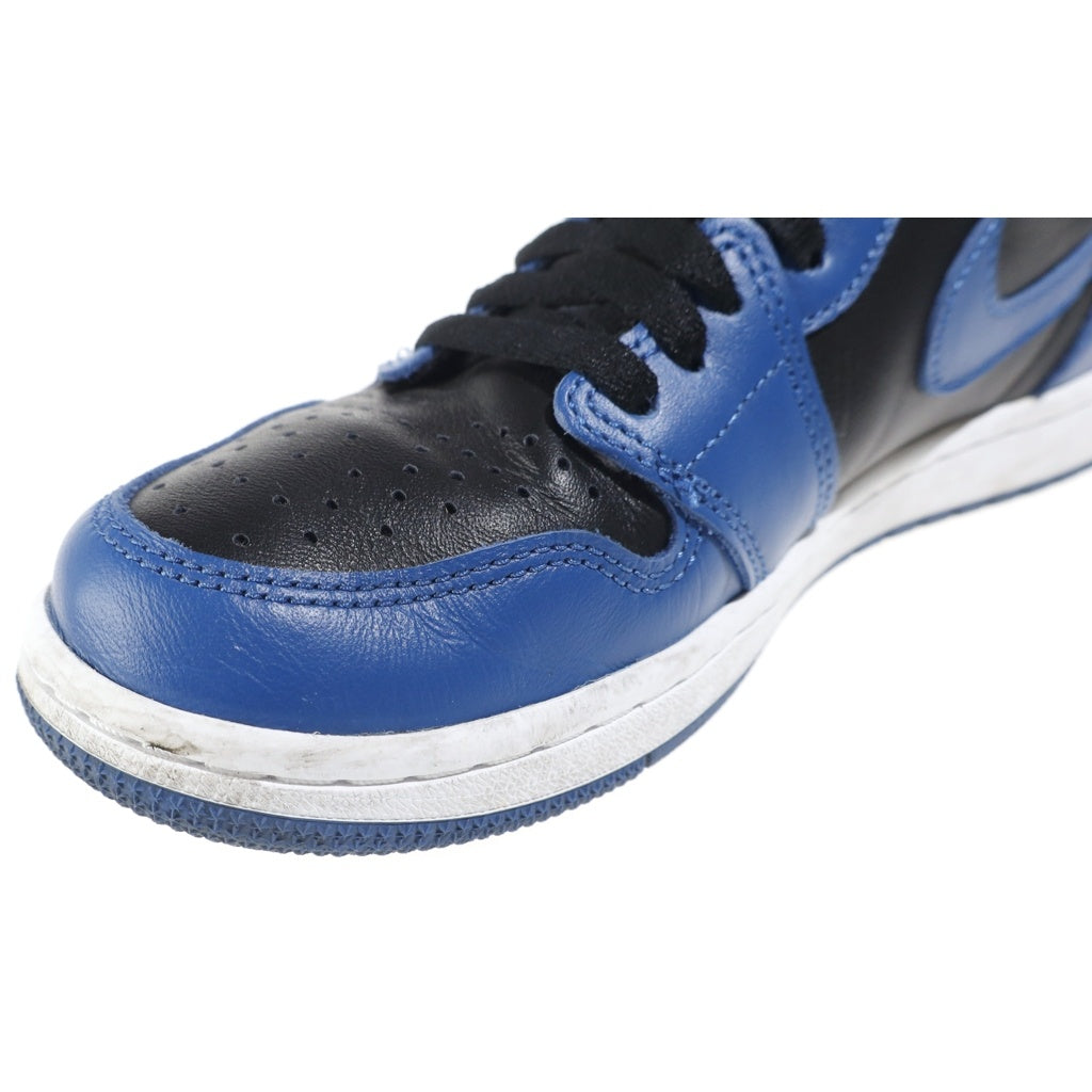 NIKE(ナイキ) Air Jordan 1 Retro High OG Dark Marina Blue エアジョーダン1 レトロ ハイ ダークマリーナブルー ハイカットスニーカー ブルー/ブラック US8/26.0cm 555088-404