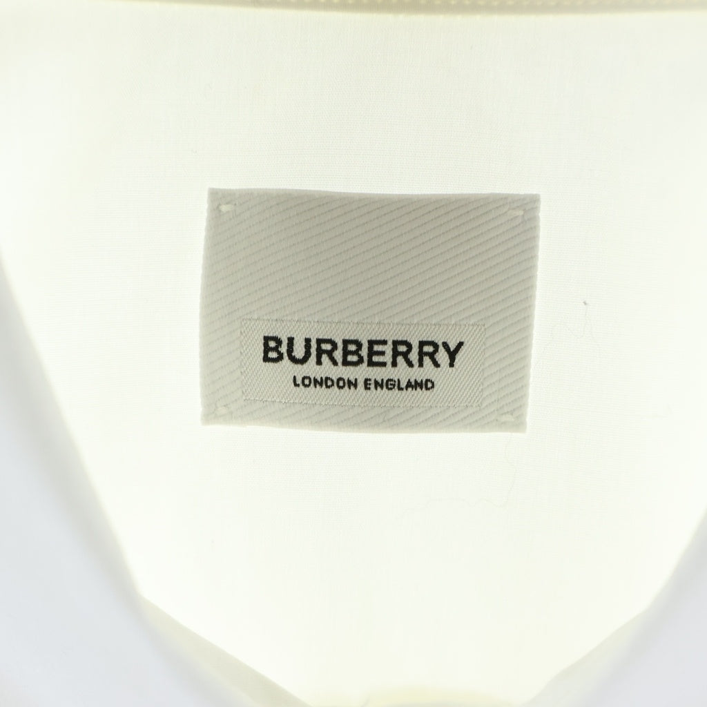 BURBERRY(バーバリー) TBロゴ刺繍長袖シャツ ホワイト 8023460