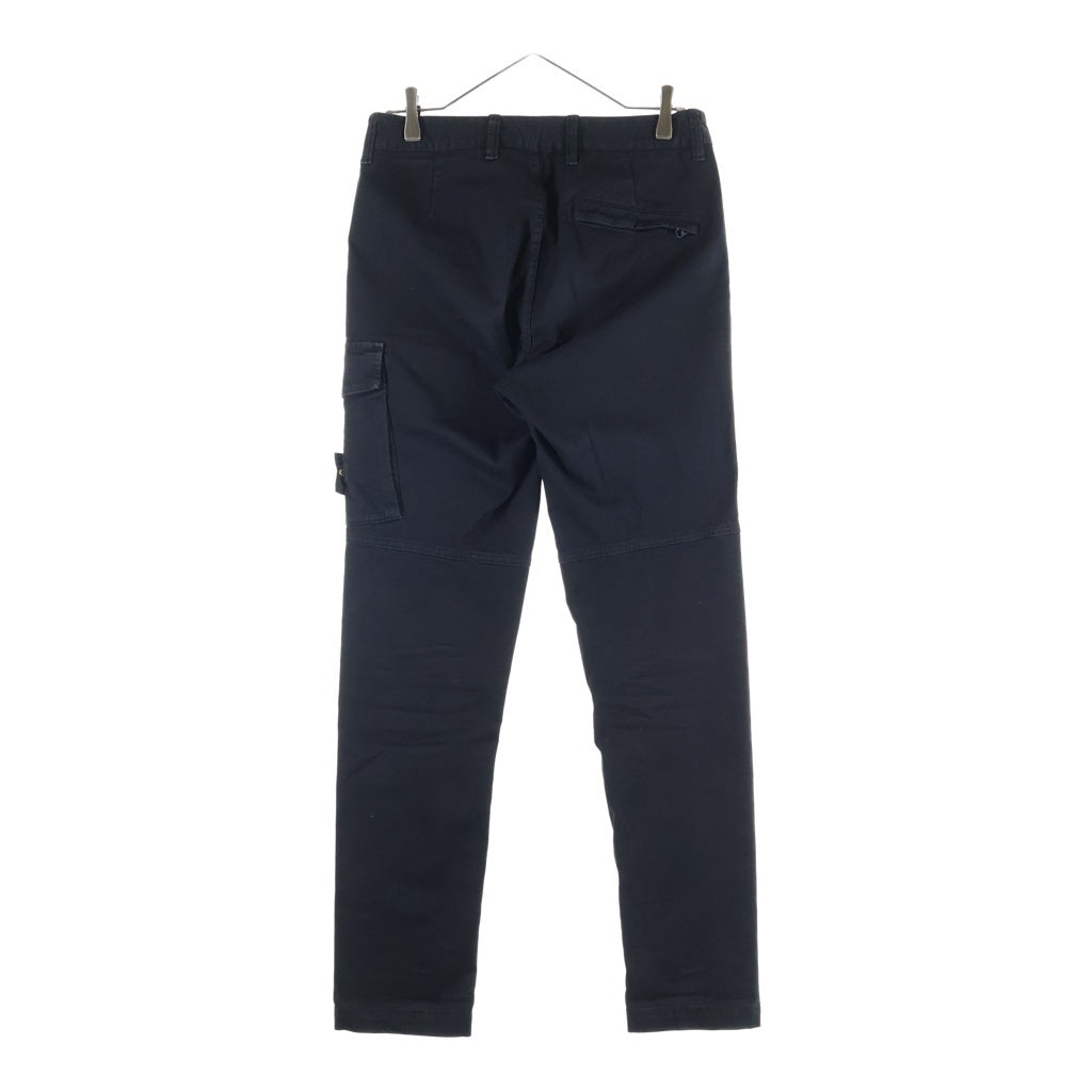 STONE ISLAND(ストーンアイランド) 20FW Slim Fit Cargo Pants ストーンワッペンスリムフィットカーゴパンツ ブラック 7315312L1