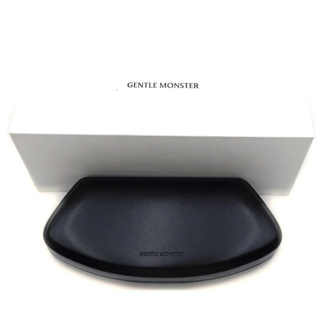 GENTLE MONSTER(ジェントルモンスター) MUSUBI 02 ムスビ メタル オーバルフレーム リムレス メガネ サングラス シルバー