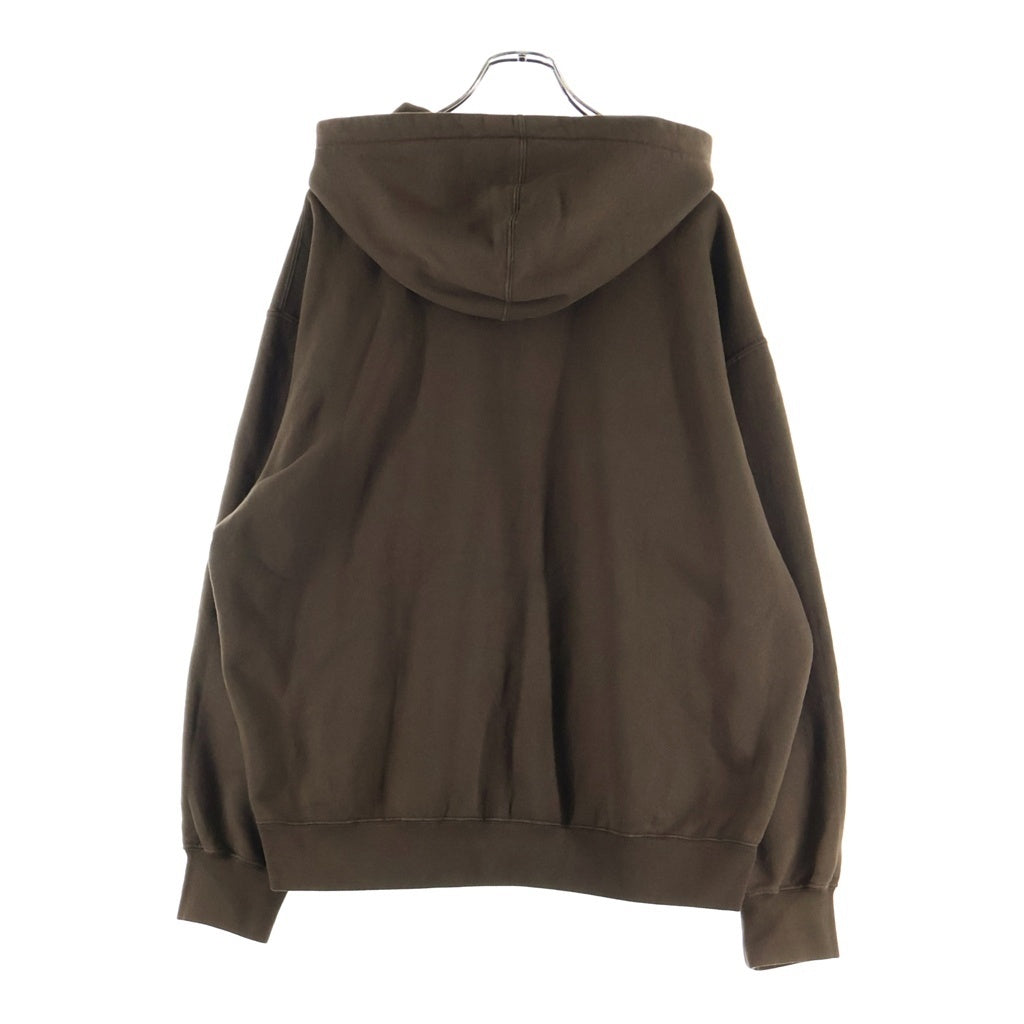 SUPREME(シュプリーム) 25AW Small Box Zip Up Hooded Sweatshirt スモールボックスロゴ ジップアップフーデッド スウェットシャツ パーカー ブラウン