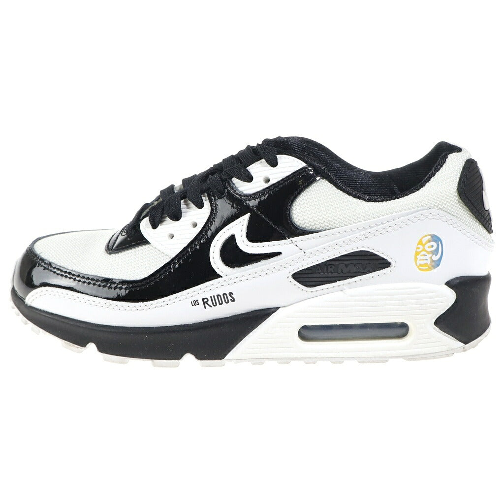NIKE(ナイキ) AIR MAX 90 SE LUCHA LIBRE エアマックス90 ルチャリブレ ローカットスニーカー ホワイト/ブラック US8/26cm DM6178-010