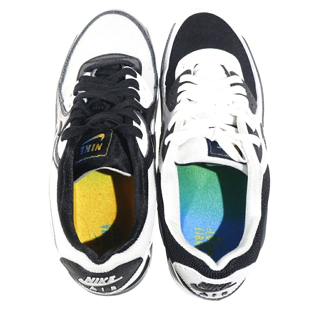 NIKE(ナイキ) AIR MAX 90 SE LUCHA LIBRE エアマックス90 ルチャリブレ ローカットスニーカー ホワイト/ブラック US8/26cm DM6178-010