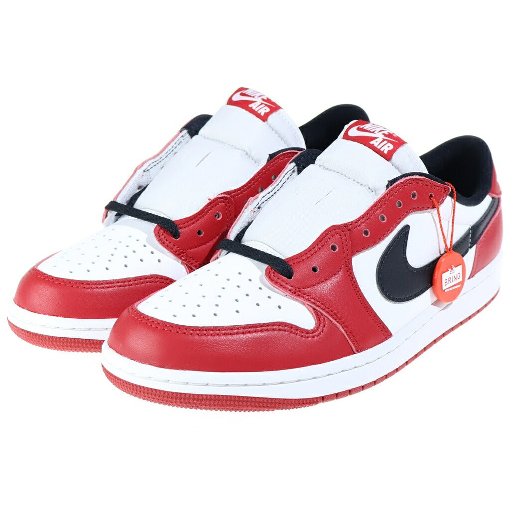 NIKE(ナイキ) AIR JORDAN 1 RETRO LOW OG CHICAGO エアジョーダン レトロ シカゴ ローカットスニーカー レッド/ホワイト US9/27cm HQ6998-600