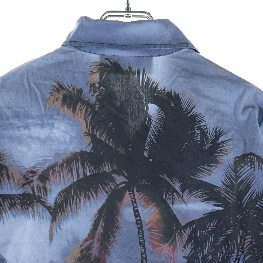 DSQUARED2(ディースクエアード) D2 Sunrise Bowling Shirt サンライズ ボウリング 総柄 半袖 シャツ マルチ S74DM0704