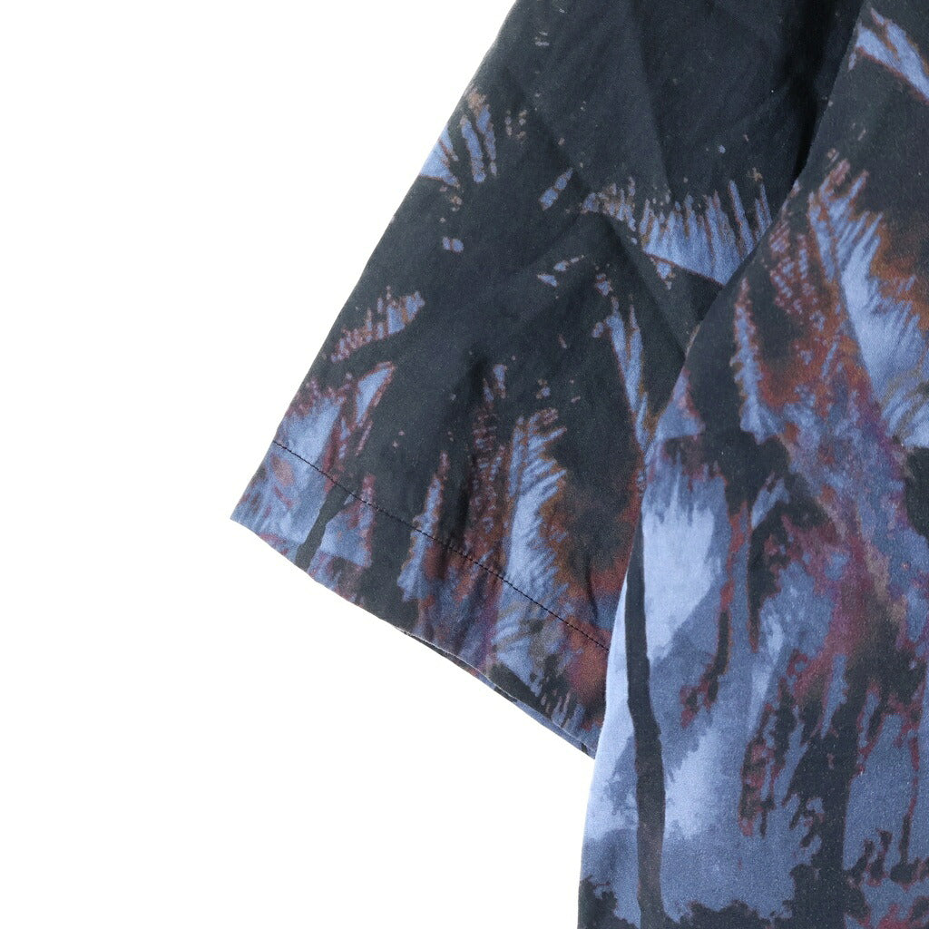 DSQUARED2(ディースクエアード) D2 Sunrise Bowling Shirt サンライズ ボウリング 総柄 半袖 シャツ マルチ S74DM0704