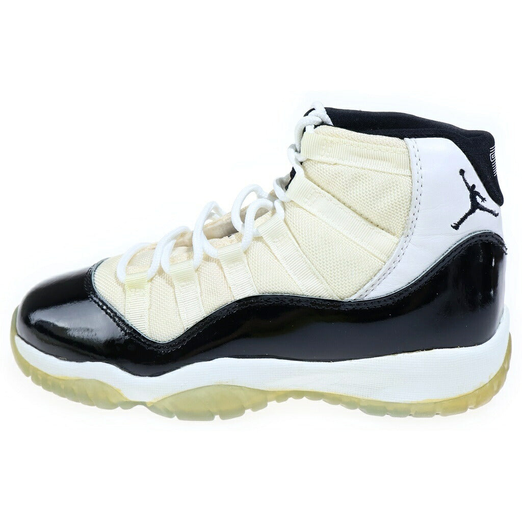 NIKE(ナイキ) 【観賞用 1995年製】Air Jordan 11 Concord エアージョーダン11 ハイカットスニーカー ホワイト/ブラック US6Y/24.0cm 153193-101